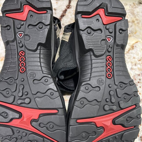 Brand New ECCO Yucatan Sandals Size EU39  Color is black/mole - Picture 4 of 6